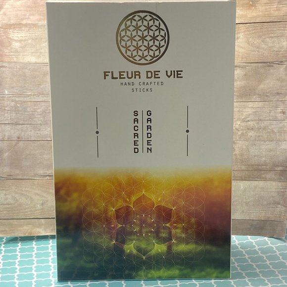 FLEUR DE VIE-Sacred Garden-Premium Incense Sticks 15 Gr - Picture 2 of 4